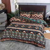 Indara Boho Tribal Print Duvet Cover Set