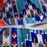 Indara Boho Tribal Print Duvet Cover Set