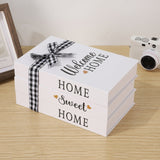 Inspiré Rustic Book Stack Home Shelf Decor