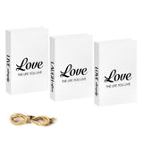 Inspiré Rustic Book Stack Home Shelf Decor