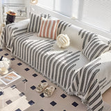 Leaf Fringed Lace Sofa Cover