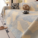 Leaf Pattern Gauze Sofa Cover