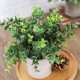 Leafora Artificial Plants in Modern Pots Decor | 3pcs Set