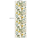 Lemon Bluebird PVC Adhesive Wallpaper