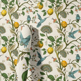Lemon Bluebird PVC Adhesive Wallpaper