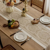 Leona Luxury Linen Table Runner