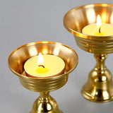 Vintage Copper Cup Candle Holder