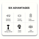 Luna Glow Frosted Table Light