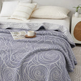 Couverture en coton Lure Whisper Rose