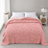 Couverture en coton Lure Whisper Rose