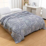 Couverture en coton Lure Whisper Rose