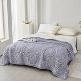 Couverture en coton Lure Whisper Rose