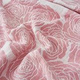 Lure Whisper Rose Cotton Blanket