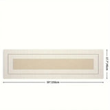 Lush Floral Striped Kitchen Mat