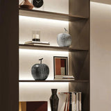 Luxurious Polka Dot Apple Sculpture