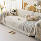 Luxurious Snowflake Chenille Sofa Cover