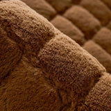 Luxury Plush Diamond Stitched Sofa Cover