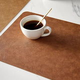 Luxury Vintage Leather Placemat