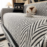 Marella Soft Chevron Sofa Cover