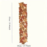 Autumn Leaves Table Runner for Dining Decor