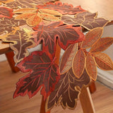 Autumn Leaves Table Runner for Dining Decor