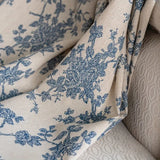 Maribelle Floral Lace-Trimmed Curtain