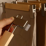 Maxwell Premium Wood Pants Hangers with Clips