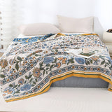 Couverture florale bohème Meadow Bliss