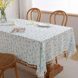 Meadow Bloom Tassel Table Cloth