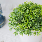 Minimalist Artificial Boxwood Bonsai Pot Decor
