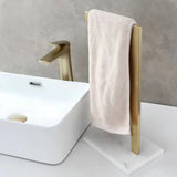 Minimalist Bathroom Vanity Double Towel Rack