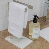 Minimalist Bathroom Vanity Double Towel Rack