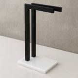 Minimalist Bathroom Vanity Double Towel Rack