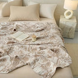 Mirel All-Season Cotton Floral Blanket