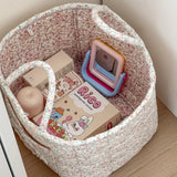 Miscellaneous Floral Quilted Storage Basket