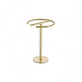 Modern Round Free-Standing Hand Towel Holder Rack