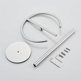 Modern Round Free-Standing Hand Towel Holder Rack