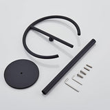 Modern Round Free-Standing Hand Towel Holder Rack