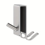 On Glass Stainless Shower Door Hooks