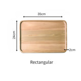 Modern Zen Bamboo Serving Plate