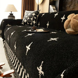 Modern Cross Pattern Sofa Cover