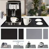 Multifunctional Silicone Coffee Bar Mat with Drainage