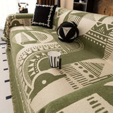 Mystic Lines Pattern Sofa Cover