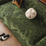 Nature Sketch Pattern Sofa Cover