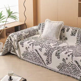 Nature Sketch Pattern Sofa Cover
