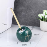 Nordic Creative Ceramic Toilet Brush
