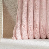 Nouvia Faux Fur Plush Cushion Cover