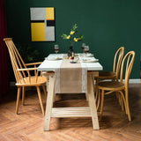 Ornate Blossom Lace Edge Table Runner