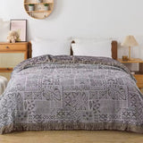 Ornate Blossom Cotton Blanket