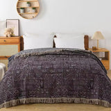 Ornate Blossom Cotton Blanket